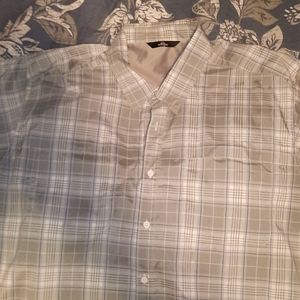 Mens tropical weight short sleeve shirt